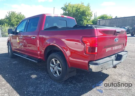 2019 Ford F-150 Lariat from USA, damaged, VIN 1FTEW1E43KFC74587